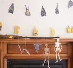 Ornaments | Recycled Cotton Paper | Dancing Skeletons