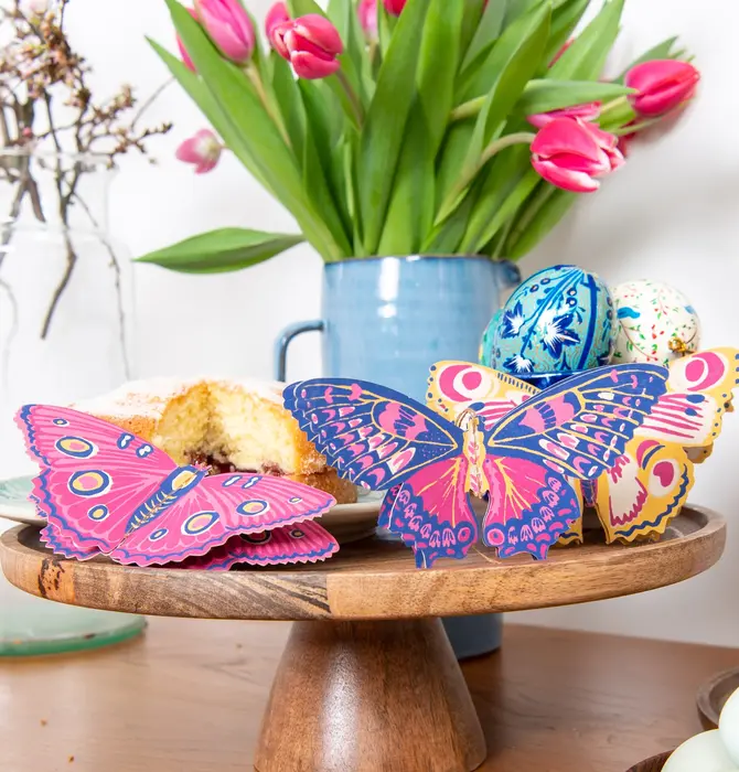 Ornaments | Recycled Cotton Paper | Butterflies