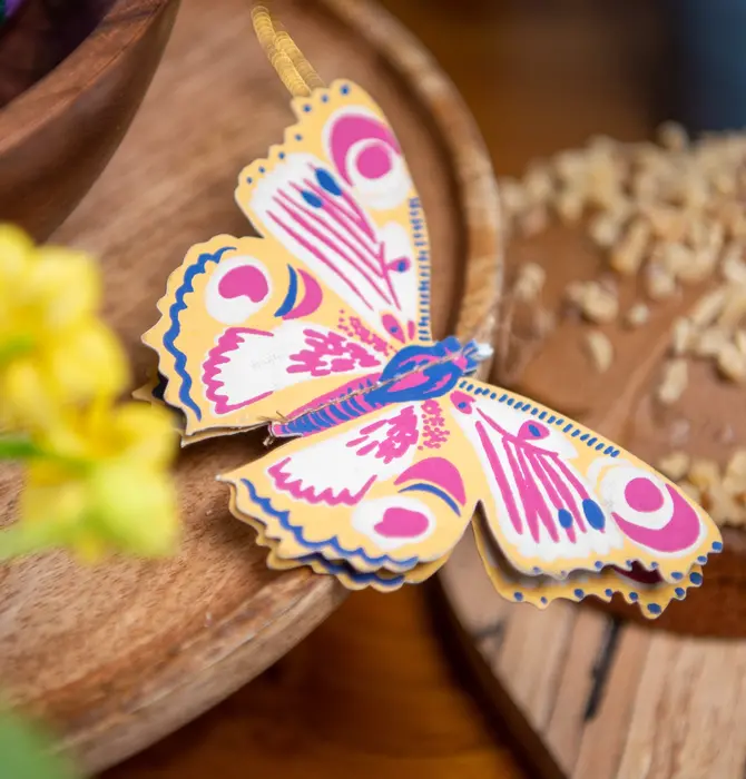 Ornaments | Recycled Cotton Paper | Butterflies