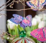 Ornaments | Recycled Cotton Paper | Butterflies