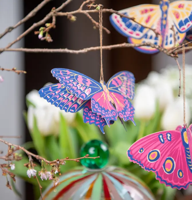 Ornaments | Recycled Cotton Paper | Butterflies