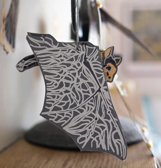 Ornaments | Recycled Cotton Paper | Bats