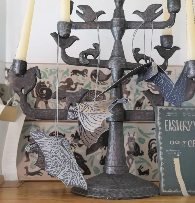 Ornaments | Recycled Cotton Paper | Bats