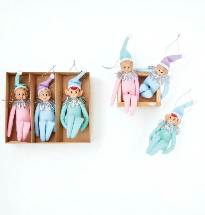Ornament | Vintage Elf Reproduction