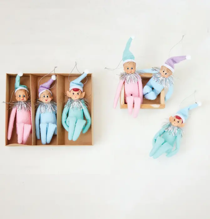 Ornament | Vintage Elf Reproduction