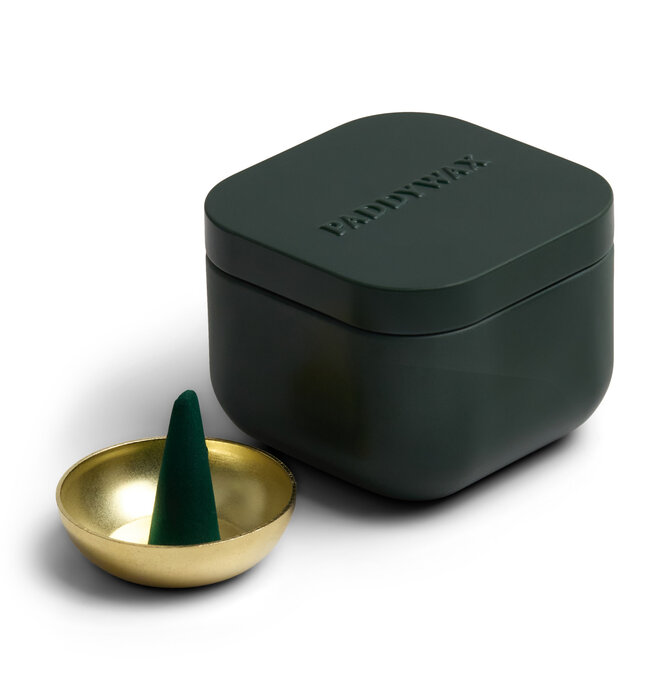 Incense Cones | Cubed Metal Tin
