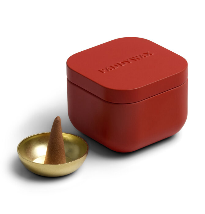 Incense Cones | Cubed Metal Tin