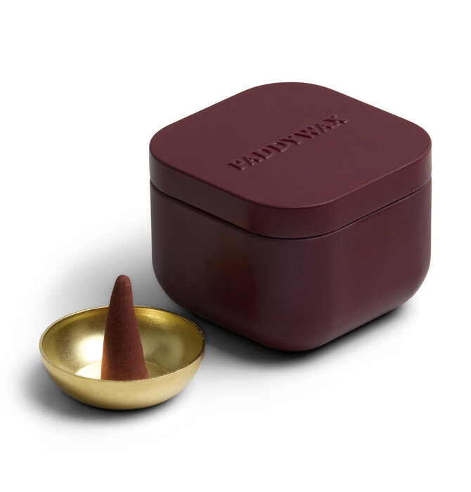 Incense Cones | Cubed Metal Tin