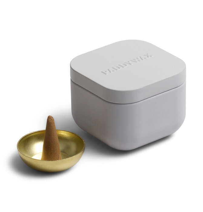 Incense Cones | Cubed Metal Tin