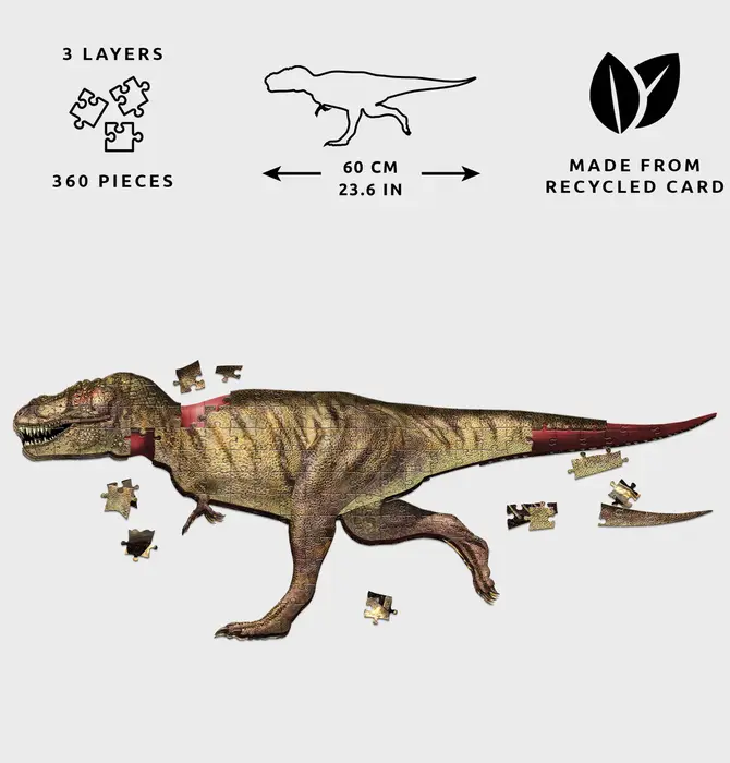 Puzzle | 360-Piece | T-Rex 3-Layer