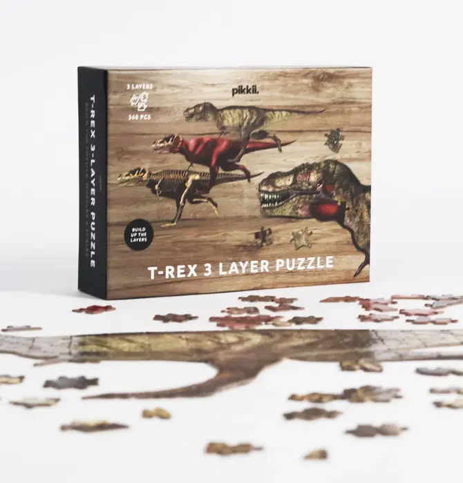 Puzzle | 360-Piece | T-Rex 3-Layer