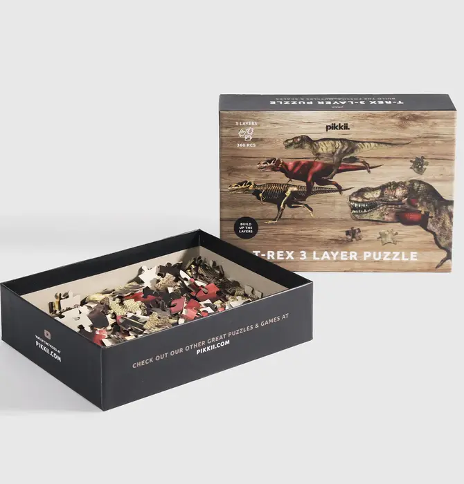 Puzzle | 360-Piece | T-Rex 3-Layer