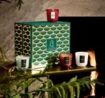 Candle Gift Set | Petite Pedestal Candle | 12 Day Advent Calendar