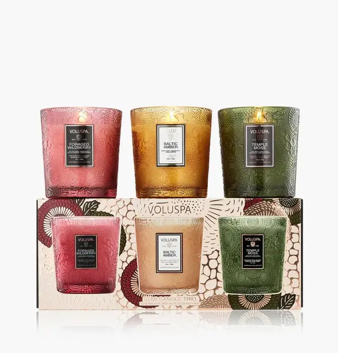 Gift Set | 3 Demi Candle | Restoration