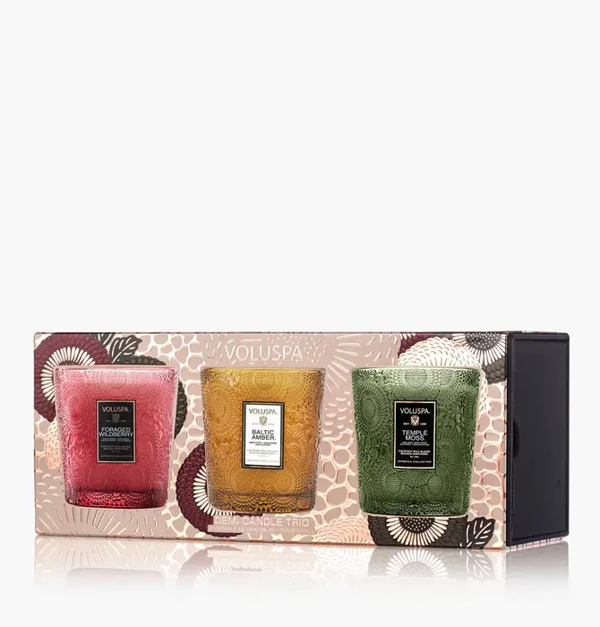 Gift Set | 3 Demi Candle | Restoration