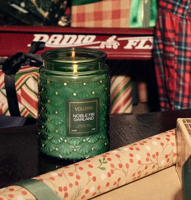 Candle | Noble Fir Garland