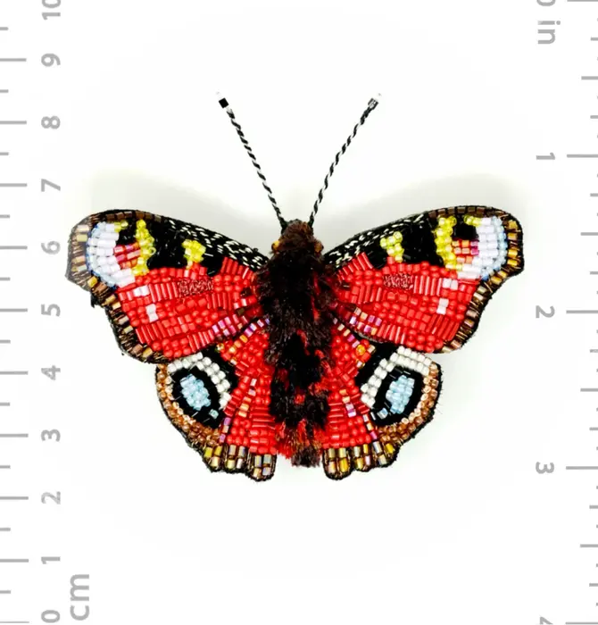 Brooch Pin | Butterfly | Anglais Peacock