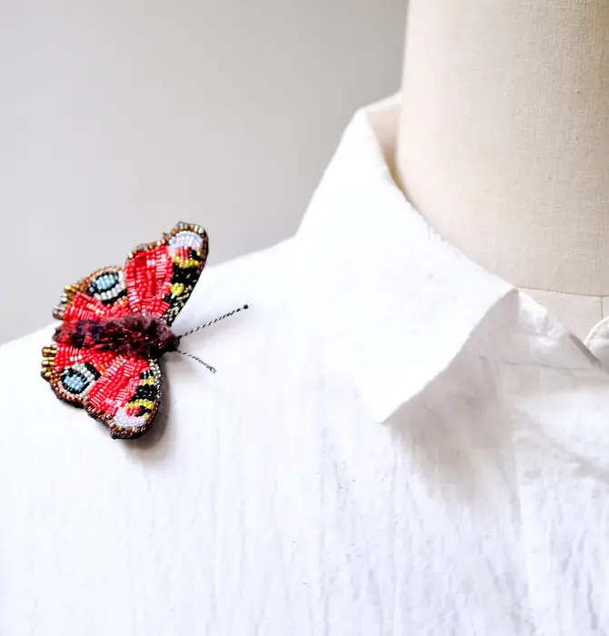Brooch Pin | Butterfly | Anglais Peacock