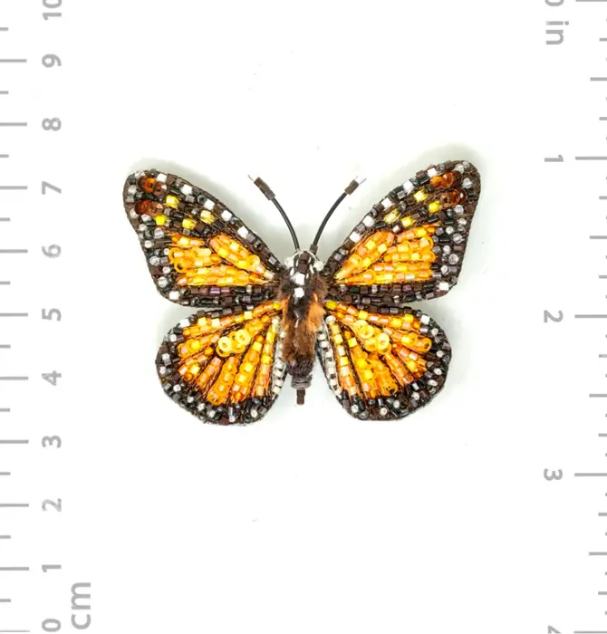 Brooch Pin | Butterfly | Wanderer Monarch