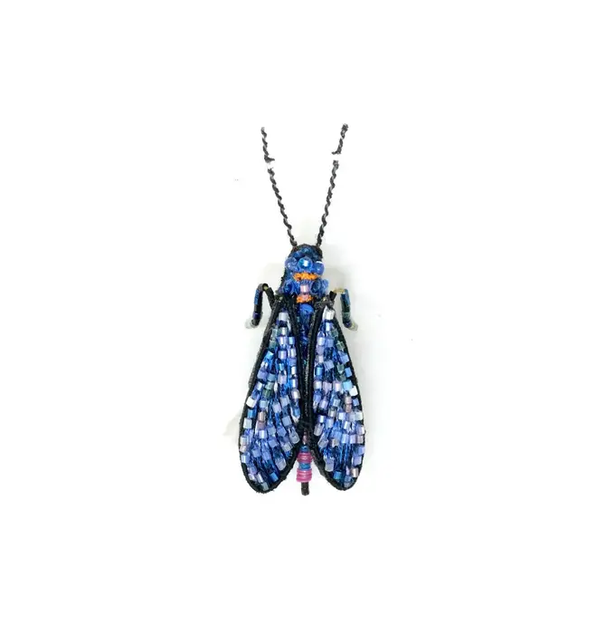 Brooch Pin | Stained Skywing Fly