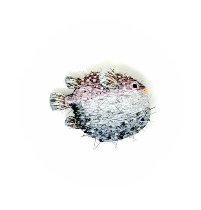 Brooch Pin | Puffer Fish
