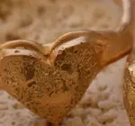 Ring | Etched Heart | Bronze