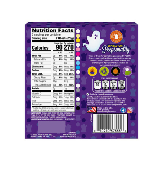 Candy | Peeps Ghosts | 3-Piece