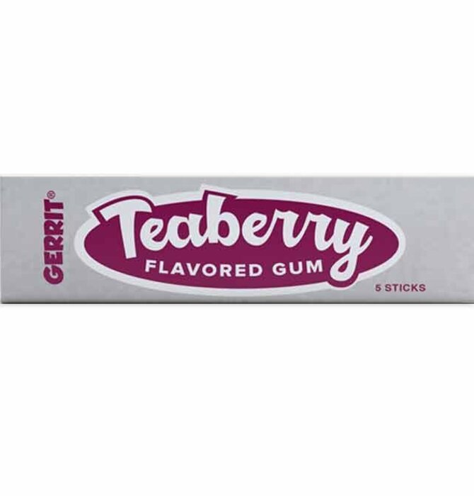 Candy | Gum | Teaberry Flavored