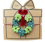 Gift Topper | Felt Wreath