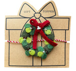 Gift Topper | Felt Wreath