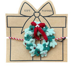 Gift Topper | Felt Wreath
