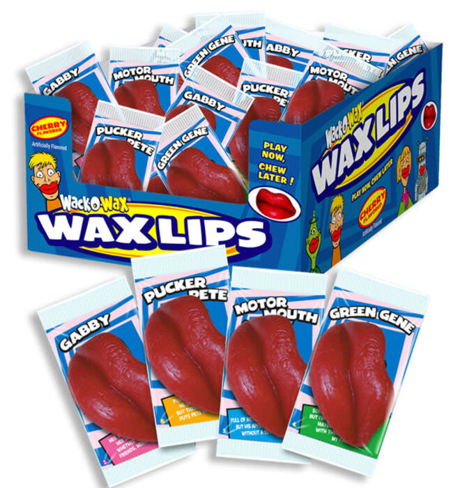 Candy | Wax Lips | Cherry
