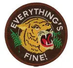 Patch | Iron-On | Everything's Fine!