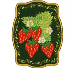 Patch | Iron-On | Strawberries