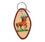 Keychain | Embroidered | Hey Good Lookin' (Pony)