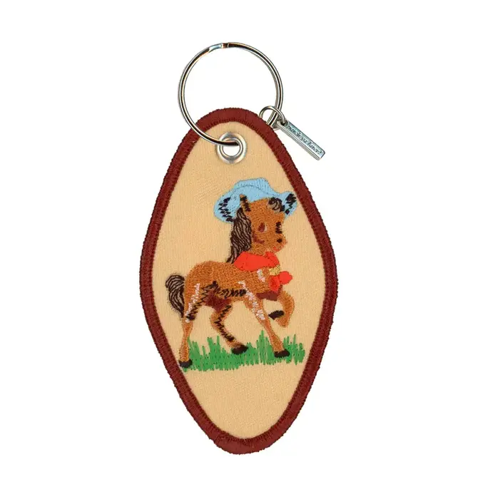 Keychain | Embroidered | Hey Good Lookin' (Pony)