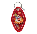 Keychain | Embroidered | Love Fool (Clown)