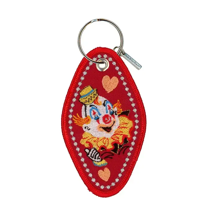 Keychain | Embroidered | Love Fool (Clown)