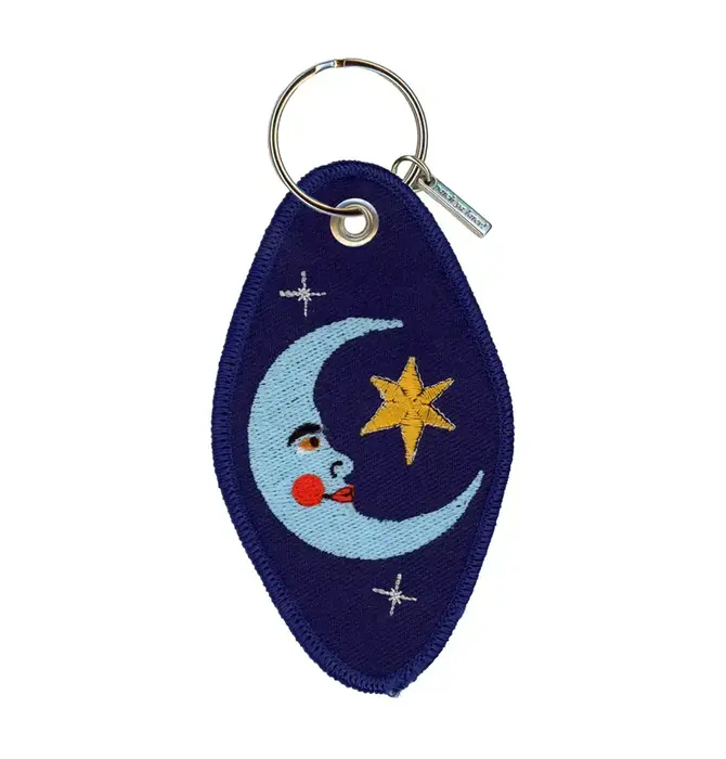 Keychain | Embroidered | Sun & Moon
