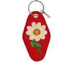 Keychain | Embroidered | Walk On (Daisy)