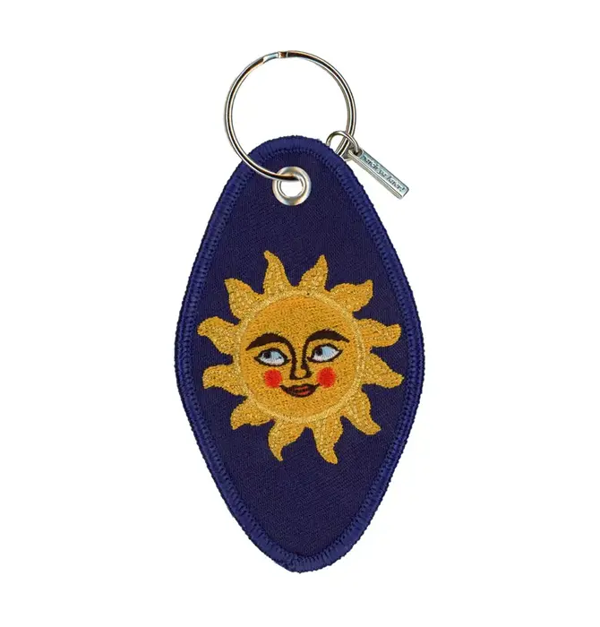 Keychain | Embroidered | Sun & Moon