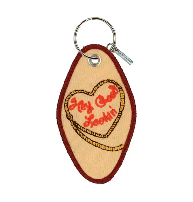 Keychain | Embroidered | Hey Good Lookin' (Pony)