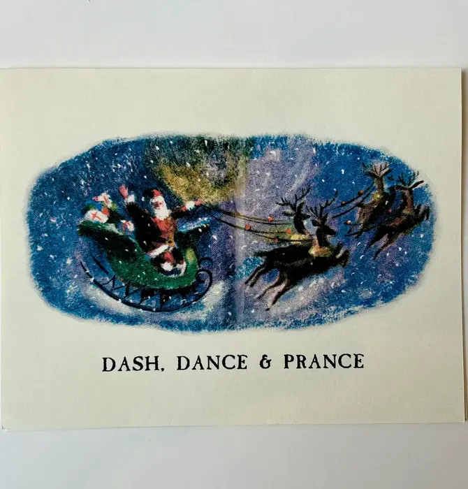Card | Christmas | Dash, Dance, & Prance