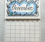Wall Calendar | Perpetual Monthly Agenda