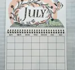 Wall Calendar | Perpetual Monthly Agenda