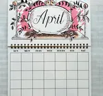 Wall Calendar | Perpetual Monthly Agenda