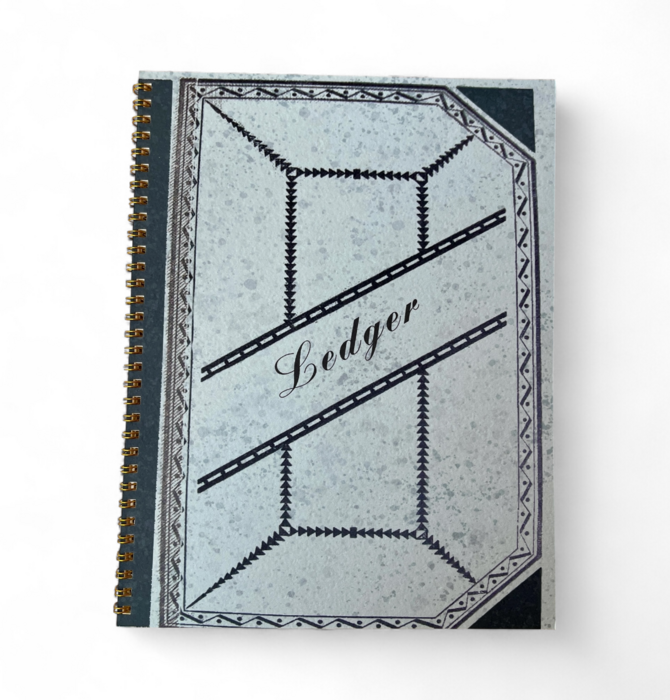 Notebook | Vintage Ledger Style
