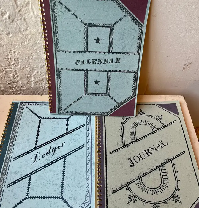 Notebook | Vintage Ledger Style