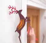 Garland | Recycled Cotton Paper | Reindeer