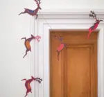 Garland | Recycled Cotton Paper | Reindeer